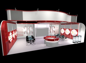 开放式展厅模型设计